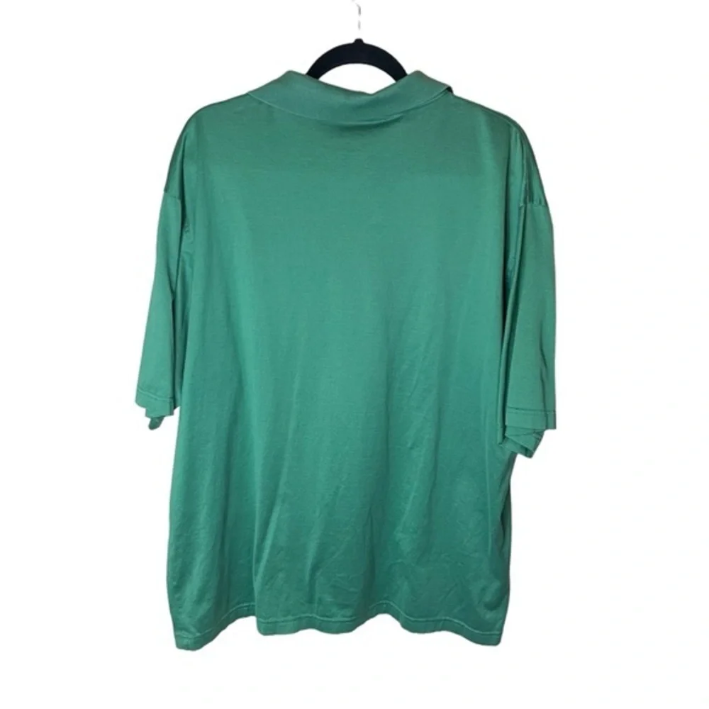 Amen‎ Corner Masters Golf Green Polo Map and Flag Short Sleeve Size XL - Picture 2 of 6